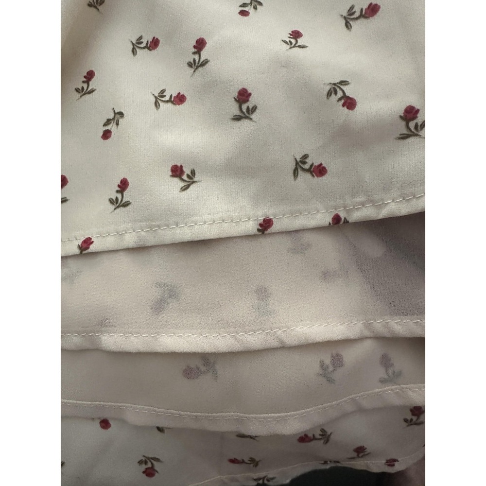 Princess Polly Dress Womens US 6 Small Ivory Floral Maxi Adjustable Strap Summer - Picture 9 of 12